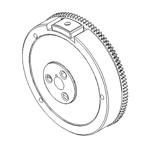 BRIGGS & STRATTON FLYWHEEL 593690 - Image 1