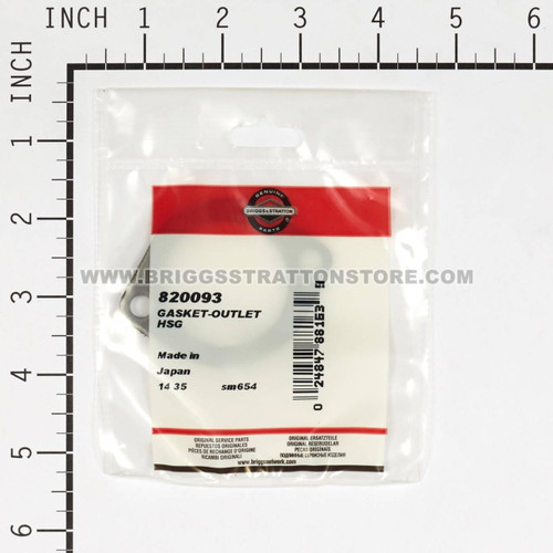 BRIGGS & STRATTON GASKET-OUTLET HSG 820093 - Image 3