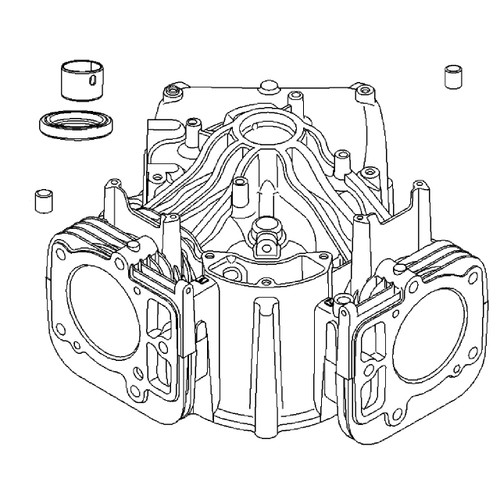 BRIGGS & STRATTON CYLINDER ASSEMBLY 594969 - Image 1