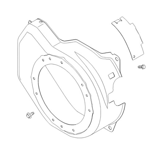 699598 Housing-Blower - Briggs and Stratton - Genuine OEM Part