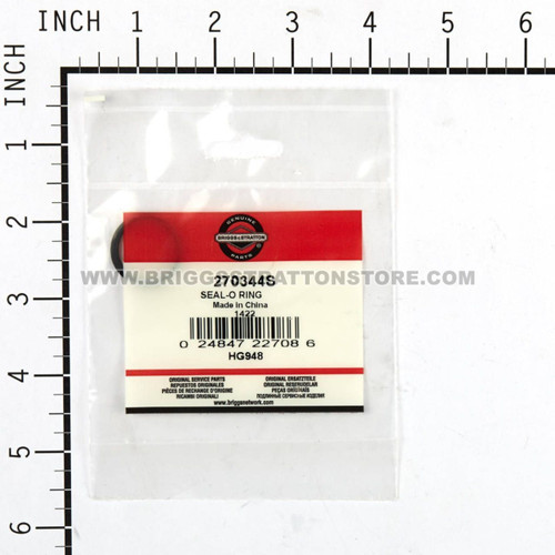 BRIGGS & STRATTON SEAL-O RING 270344S - Image 3