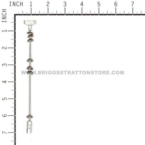 BRIGGS & STRATTON CABLE DECK LIFT 7027429YP - Image 2