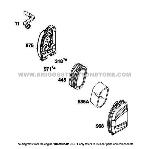 Briggs And Stratton 104M02-0196-F1 - Engine Packed Single Carton - Image 10