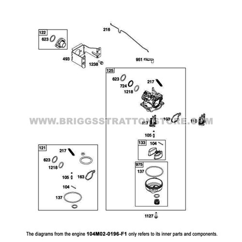 Briggs And Stratton 104M02-0196-F1 - Engine Packed Single Carton - Image 16