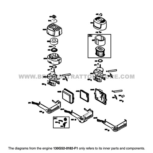 BRIGGS & STRATTON 182-F1 - ENGINE 900 SERIES 130G52-0182-F1 - Image 15