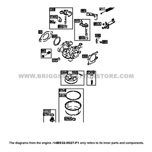 Briggs And Stratton 14B932-0027-F1 - Engine Packed Single Carton - Image 7