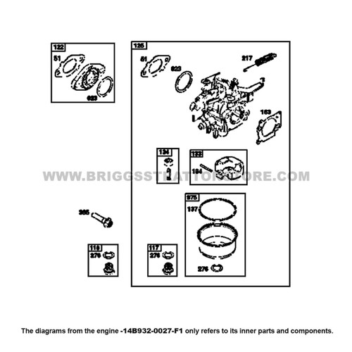 Briggs And Stratton 14B932-0027-F1 - Engine Packed Single Carton - Image 12