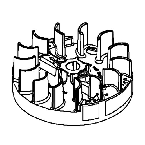 BRIGGS & STRATTON FLYWHEEL 596753 - Image 1