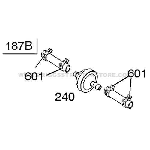 Parts lookup Briggs and Stratton 675 Fuel Filter 298090S diagram