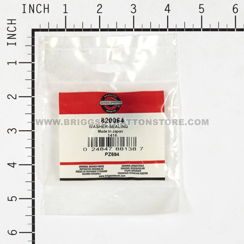 BRIGGS AND STRATTON 820064 - WASHER-SEALING - Image 4