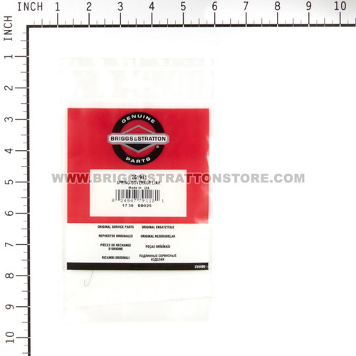 BRIGGS & STRATTON SPRING-GOVERNOR LINK 261911 - Image 3