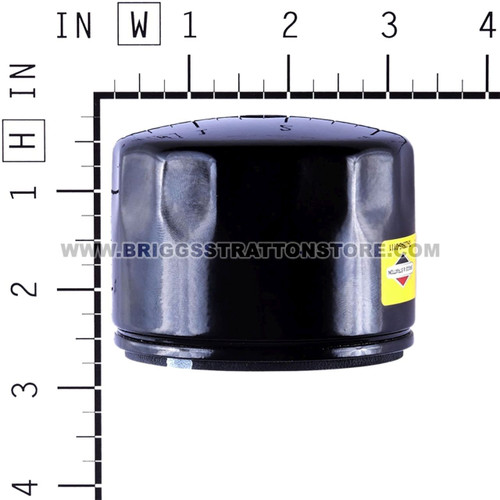 492932S Oil Filter Briggs And Stratton Pack 3 - Image 3