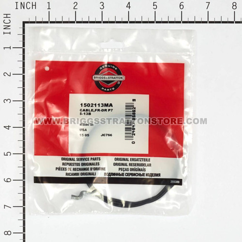 BRIGGS & STRATTON CABLE FR-DR P7 5-13B 1502113MA - Image 3