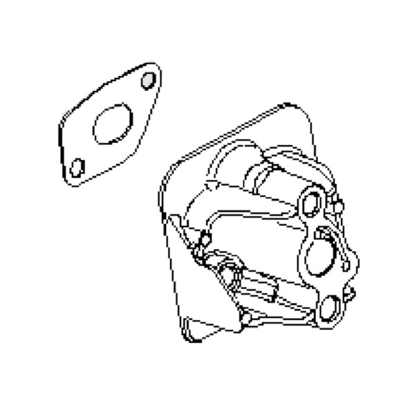 715120 Briggs and Stratton SpacerCarburetor OEM Briggs Parts