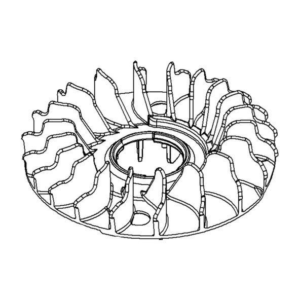 BRIGGS & STRATTON FAN-FLYWHEEL 597278 - Image 1