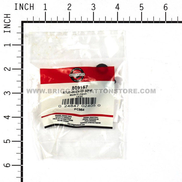 BRIGGS AND STRATTON 809157 - STUD-ROCKER ARM - Image 3 BRIGGS AND STRATTON 809157 - STUD-ROCKER ARM - Image 3
