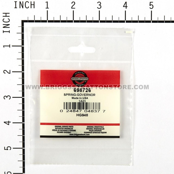 BRIGGS & STRATTON SPRING-GOVERNOR 698726 - Image 4