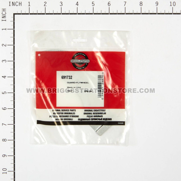 BRIGGS AND STRATTON 691732 - GUARD-FLYWHEEL - image 3