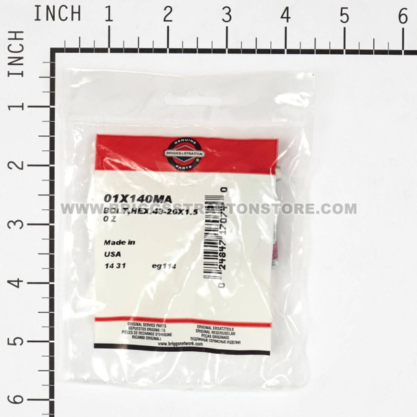 BRIGGS & STRATTON BOLT HEX.43-20X1.50 Z 1X140MA - Image 3