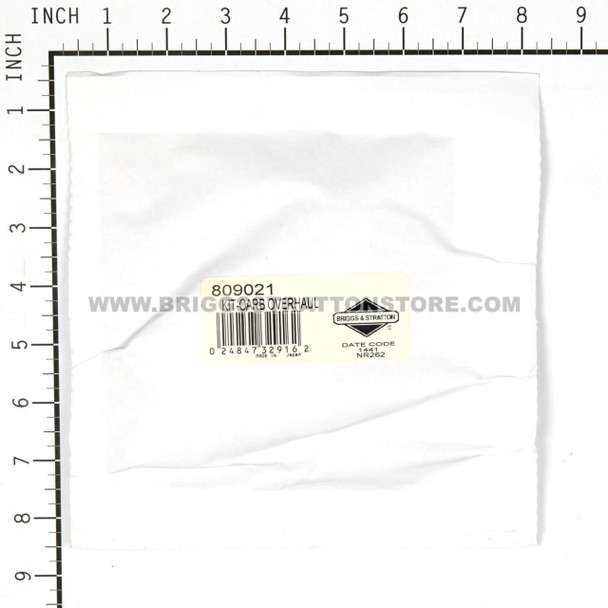 BRIGGS & STRATTON KIT-CARB OVERHAUL 809021 - Image 3