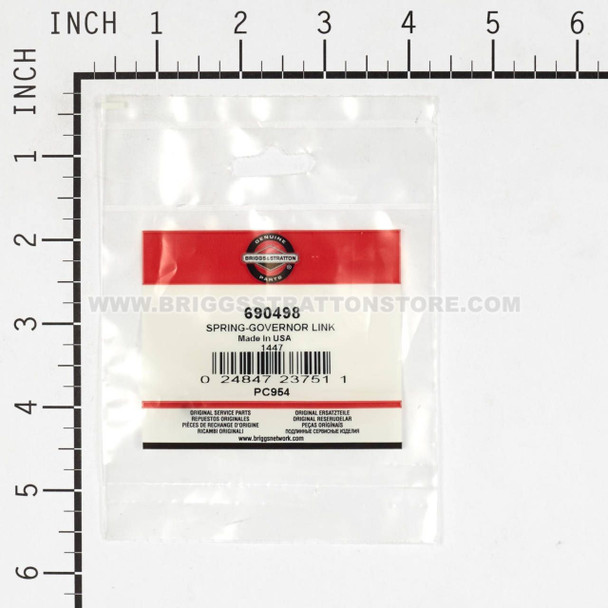 BRIGGS AND STRATTON 690498 - SPRING-GOVERNOR LINK - image 3 BRIGGS AND STRATTON 690498 - SPRING-GOVERNOR LINK - image 3