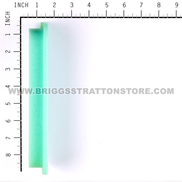 BRIGGS & STRATTON FILTER-A/C FOAM 272922 - Image 4