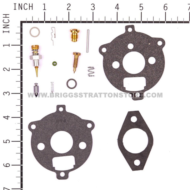 BRIGGS & STRATTON KIT-CARB OVERHAUL 394693 - Image 2