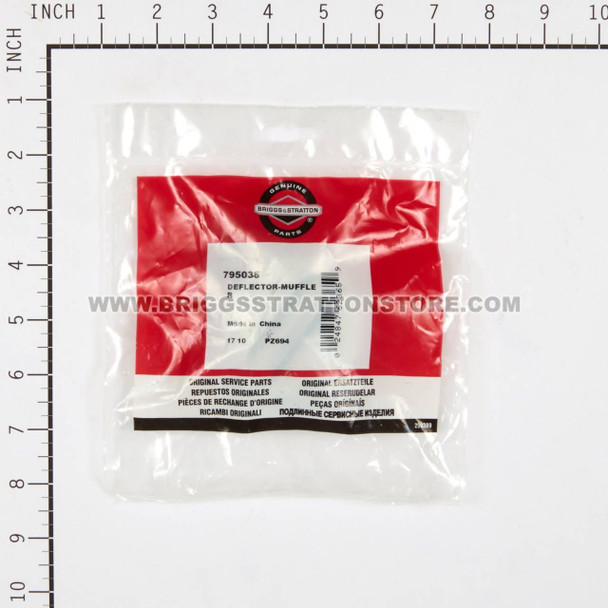 BRIGGS AND STRATTON 795038 - DEFLECTOR-MUFFLER - Image 4 BRIGGS AND STRATTON 795038 - DEFLECTOR-MUFFLER - Image 4