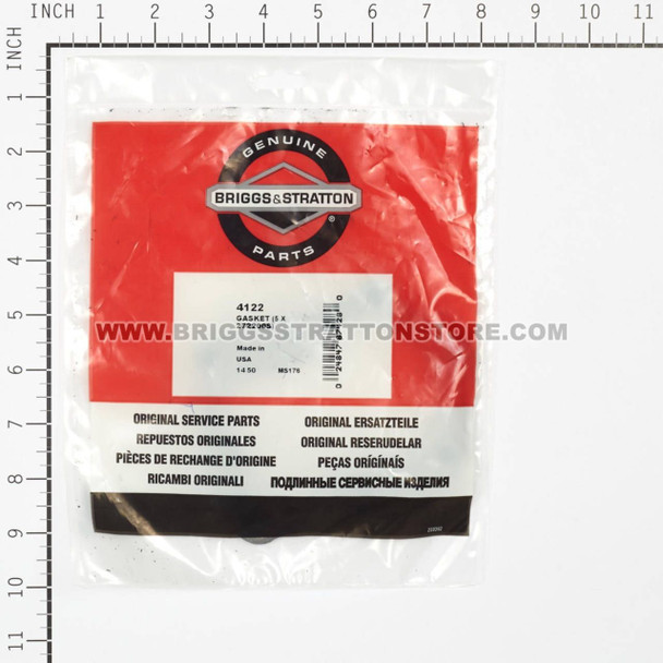 BRIGGS & STRATTON GASKET (5 X 272200S) 4122 - Image 3