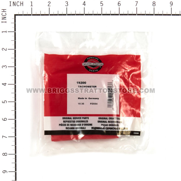 BRIGGS & STRATTON TACHOMETER 19200 - Image 3
