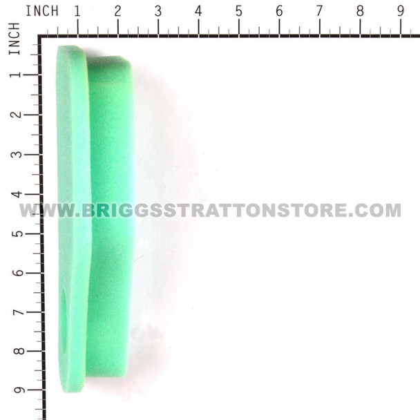 BRIGGS & STRATTON FILTER-A/C FOAM 270528S - Image 3 BRIGGS & STRATTON FILTER-A/C FOAM 270528S - Image 3