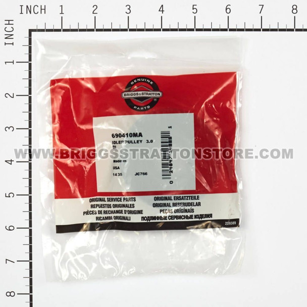 BRIGGS & STRATTON IDLER PULLEY - 3.0 DI 690410MA - Image 3