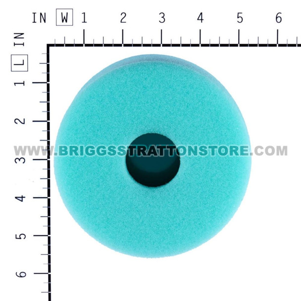 BRIGGS & STRATTON FILTER-A/C FOAM 270093 - Image 2
