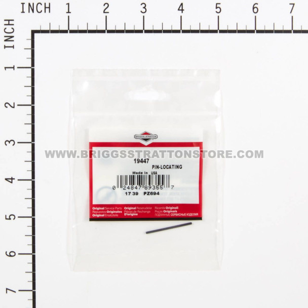 BRIGGS & STRATTON PIN-LOCATING 19447 - Image 3