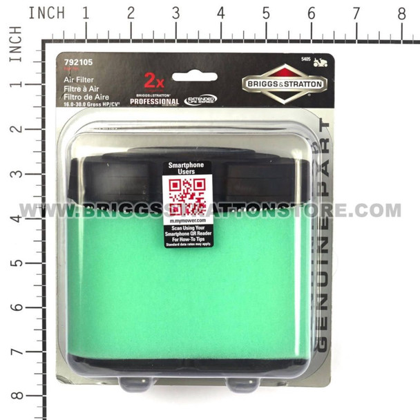 BRIGGS & STRATTON AIR FILTR W/ PRE CLN 5405K - Image 5