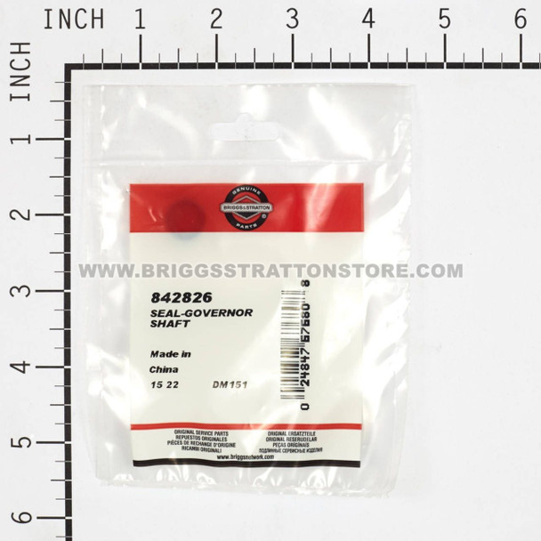 BRIGGS AND STRATTON 842826 - SEAL-GOVERNOR SHAFT - Image 3