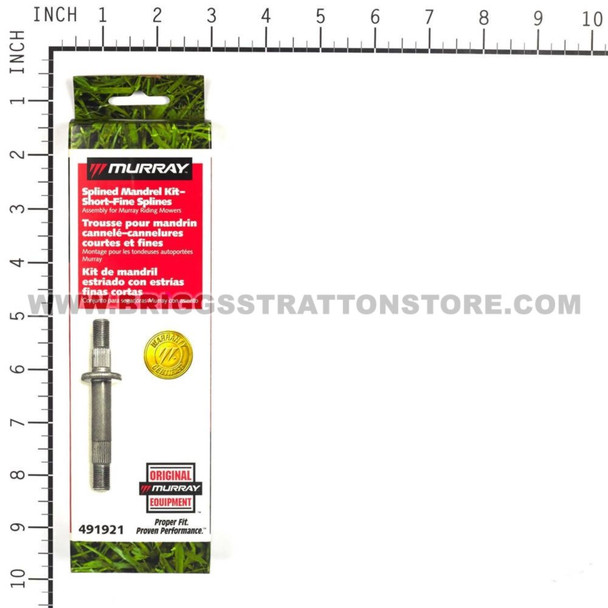 BRIGGS & STRATTON JACKSHAFT 491921MA - Image 4