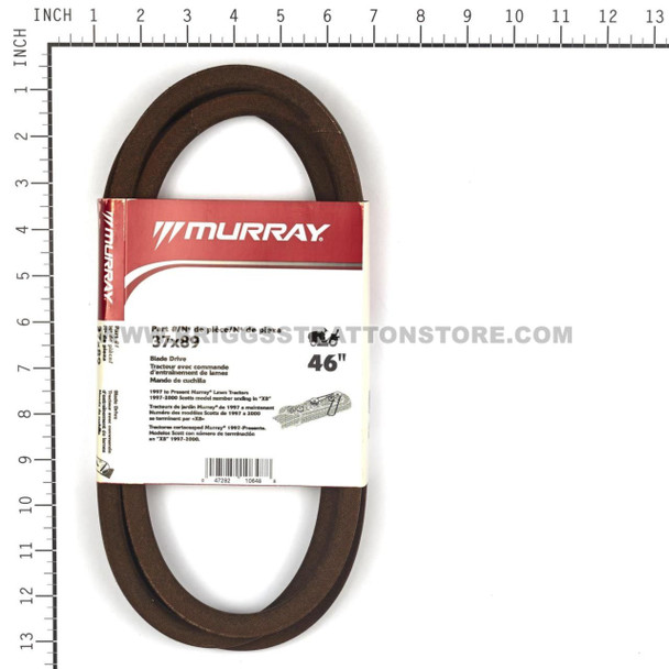 BRIGGS & STRATTON BELT PRIMARY 46 37X89MA - Image 3 BRIGGS & STRATTON BELT PRIMARY 46 37X89MA - Image 3