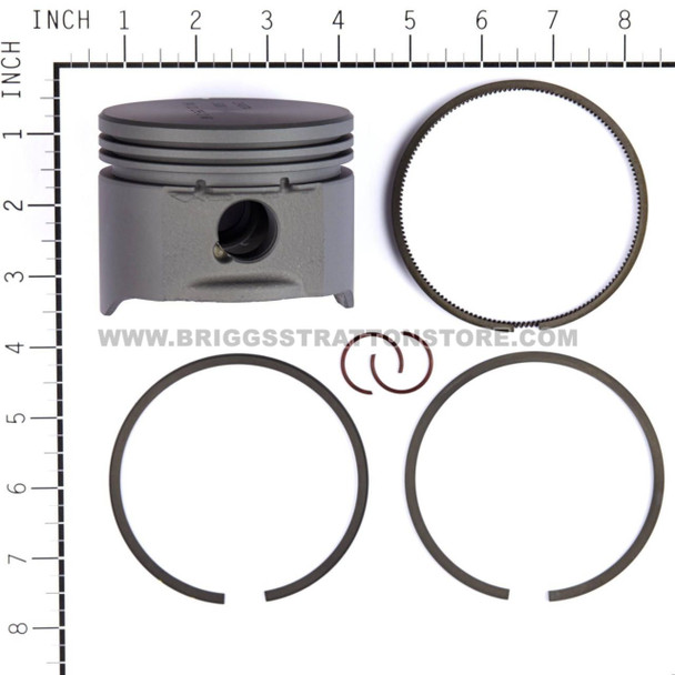 BRIGGS & STRATTON PISTON ASSY-020 499958 - Image 2 BRIGGS & STRATTON PISTON ASSY-020 499958 - Image 2