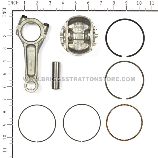 BRIGGS AND STRATTON 844009 - PISTON/ROD ASSY - Image 2