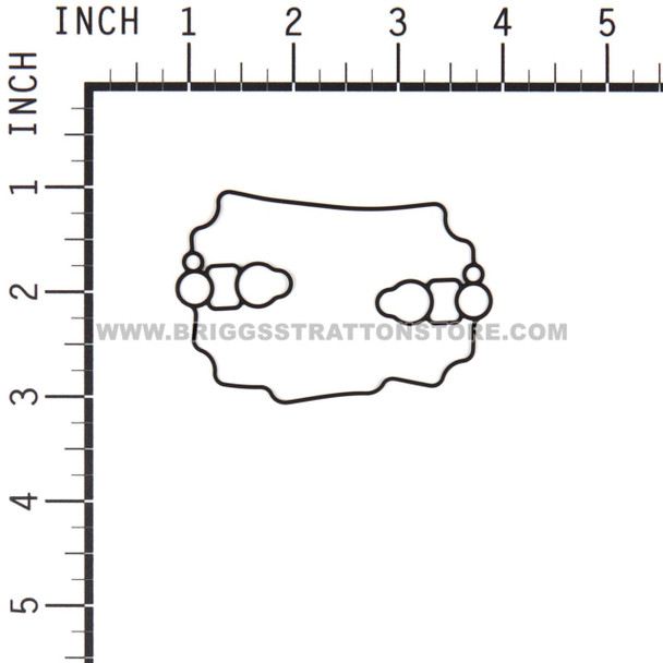 BRIGGS & STRATTON GASKET-FLOAT BOWL 693711 - Image 2