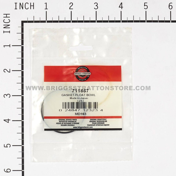 BRIGGS & STRATTON GASKET-FLOAT BOWL 711857 - Image 3