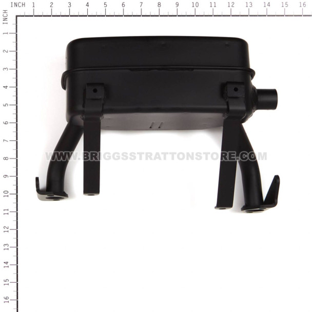 BRIGGS AND STRATTON 690906 - MUFFLER - image 2