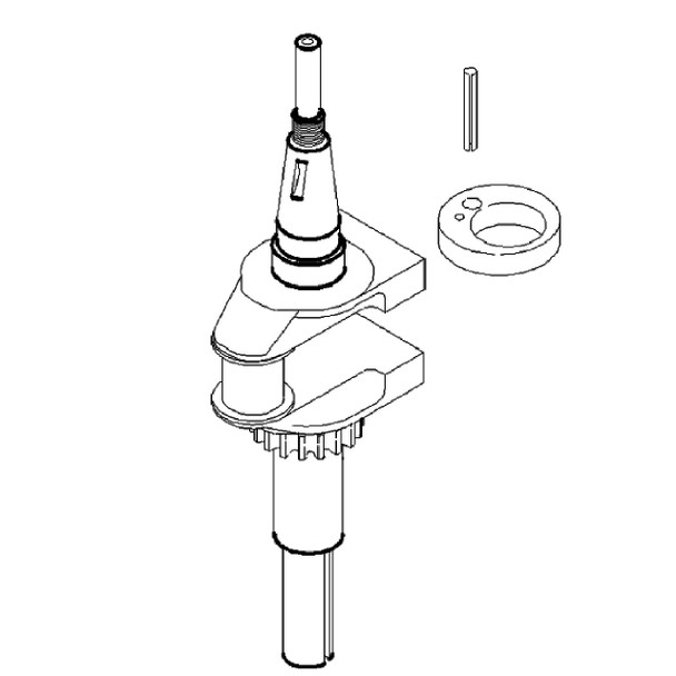 BRIGGS & STRATTON CRANKSHAFT 498994 - Image 1