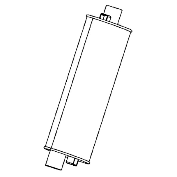 BRIGGS & STRATTON MUFFLER 704272 - Image 1