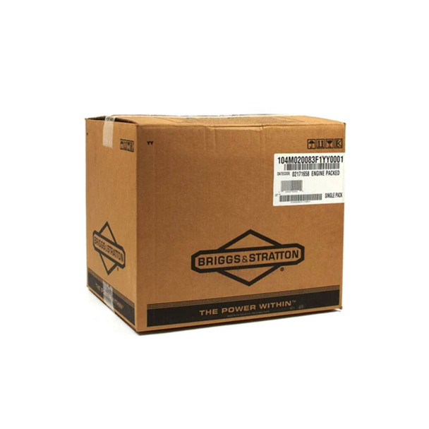 BRIGGS & STRATTON 083-F1 - ENGINE PACKED SINGLE CARTON 104M02-0083-F1 - Image 1 BRIGGS & STRATTON 083-F1 - ENGINE PACKED SINGLE CARTON 104M02-0083-F1 - Image 1