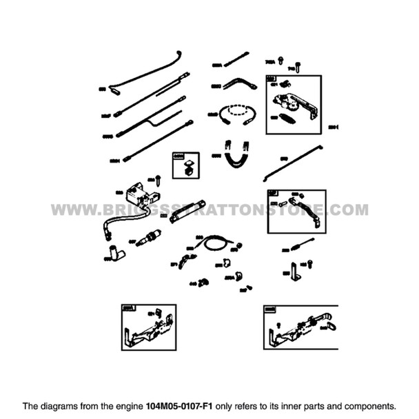 Briggs And Stratton 104M05-0107-F1 - Engine Packed Single Carton - Image 9