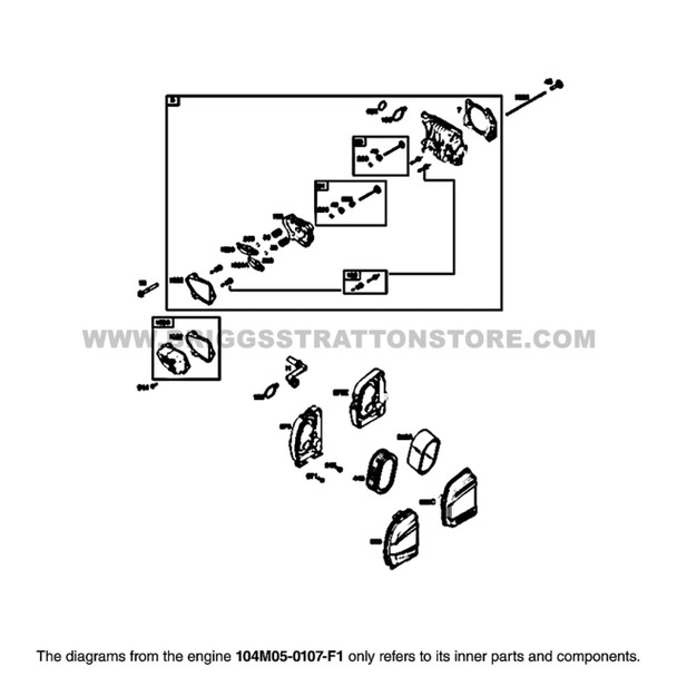 Briggs And Stratton 104M05-0107-F1 - Engine Packed Single Carton - Image 10
