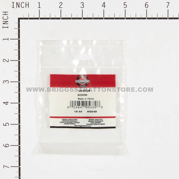 BRIGGS AND STRATTON 699228 - SCREW - Image 4