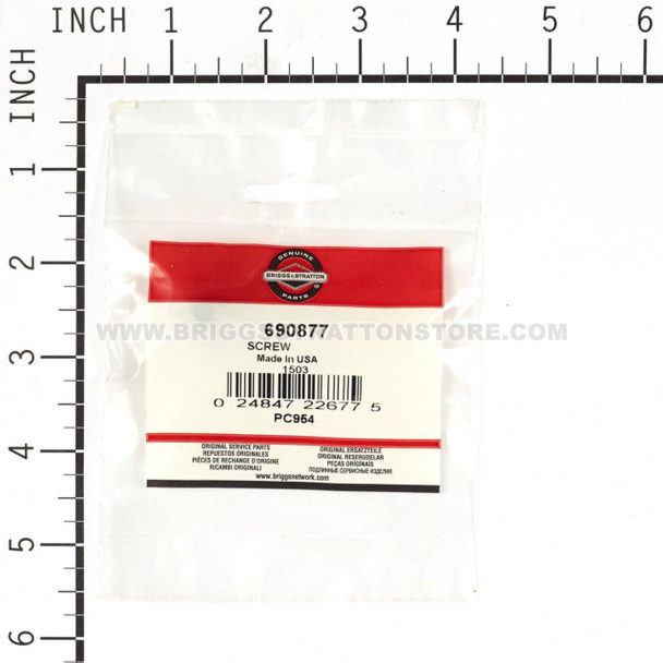 BRIGGS AND STRATTON 690877 - SCREW - image 3